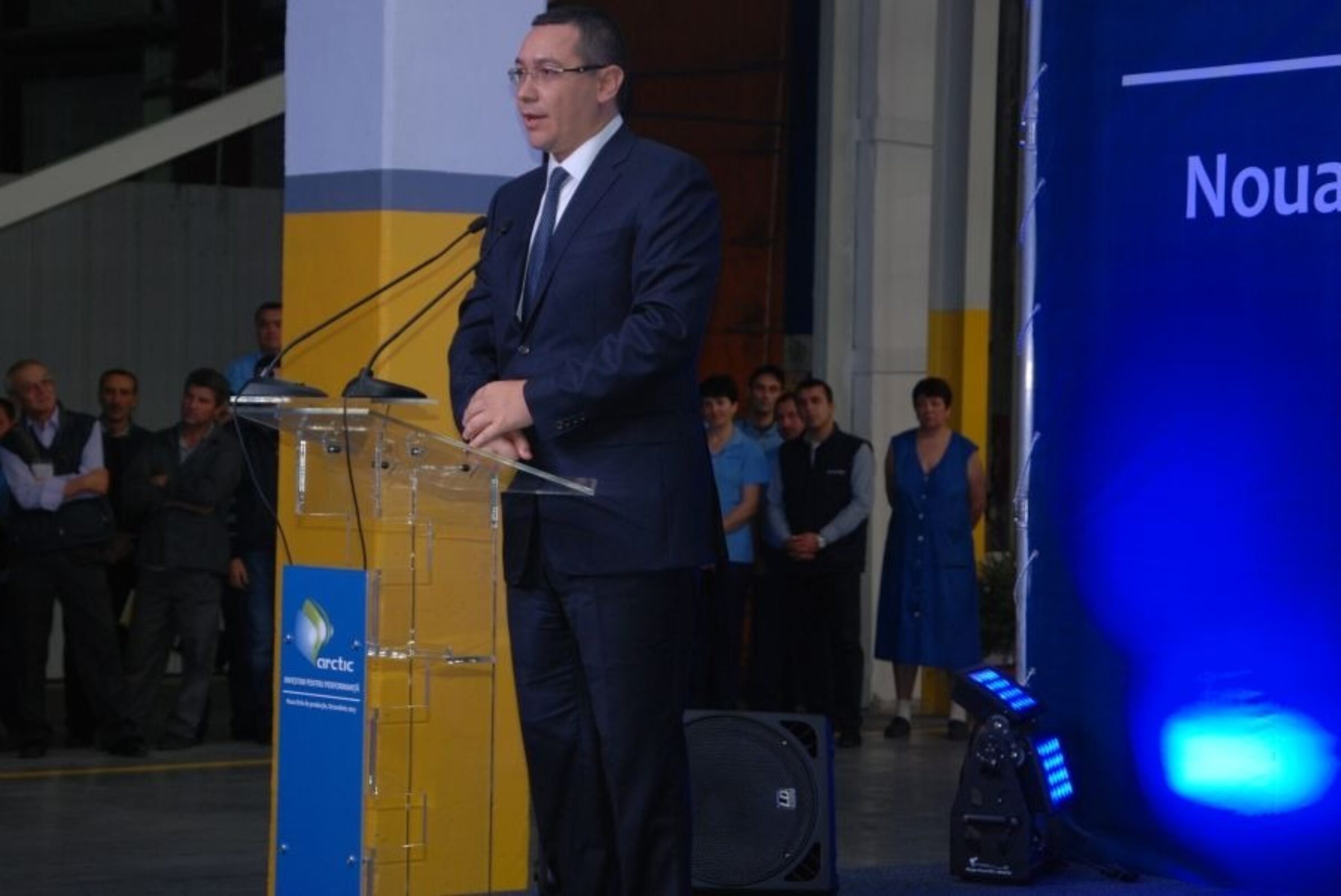 Vizita premierului Victor Ponta la Arctic Găești (foto)