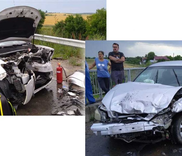 Dâmboviţa: Trei persoane rănite într-un accident pe DJ 711A, la Corbii Mari