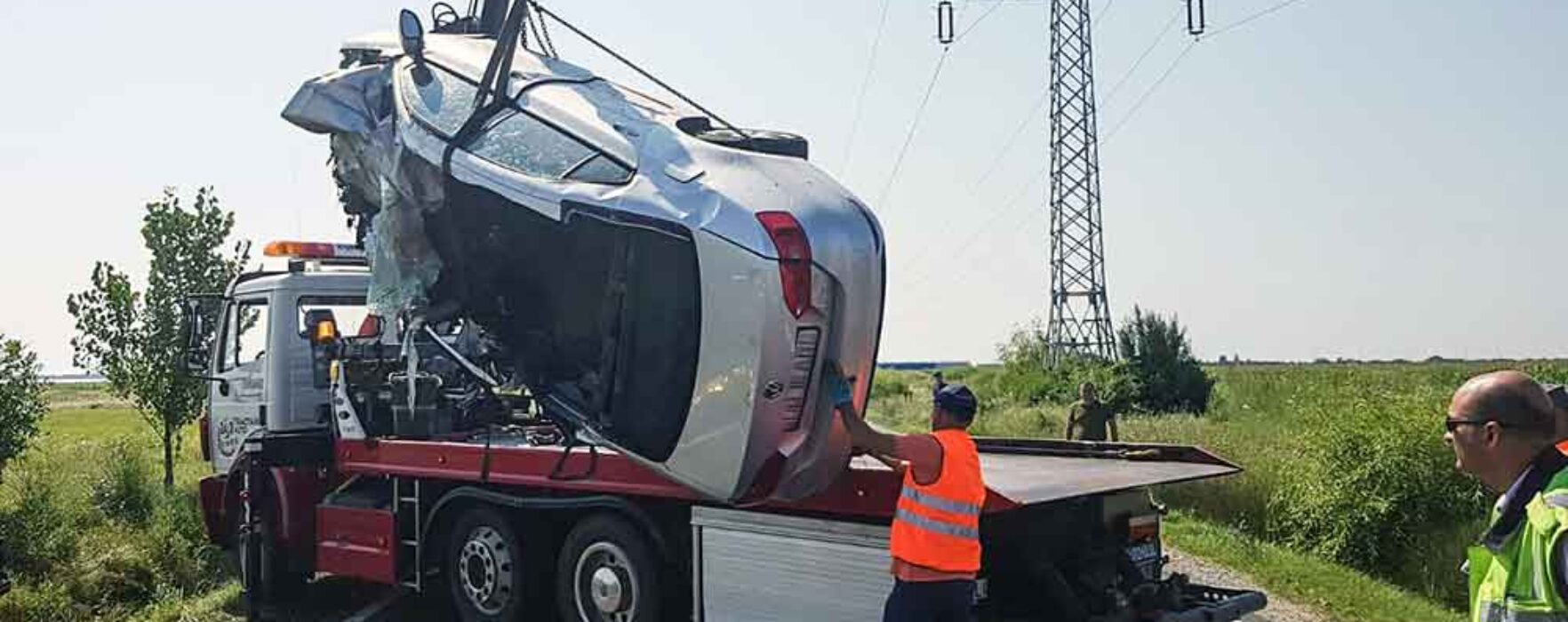 Patru persoane decedate într-un accident pe DN 71 Târgovişte-Bucureşti