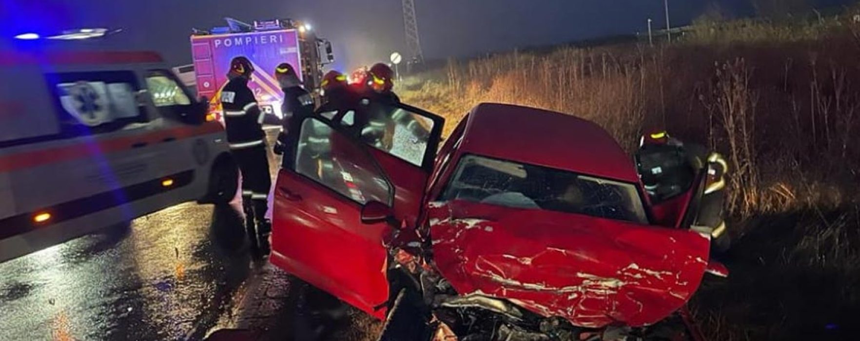 Dâmboviţa: Accident pe DN 71 Bucureşti-Târgovişte, o femeie a fost rănită