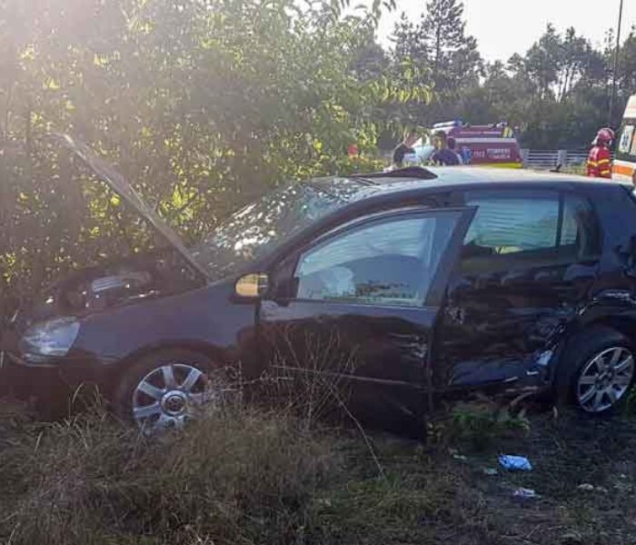 Dâmboviţa: Accident pe DN 72, la Picior de Munte, cu patru maşini implicate