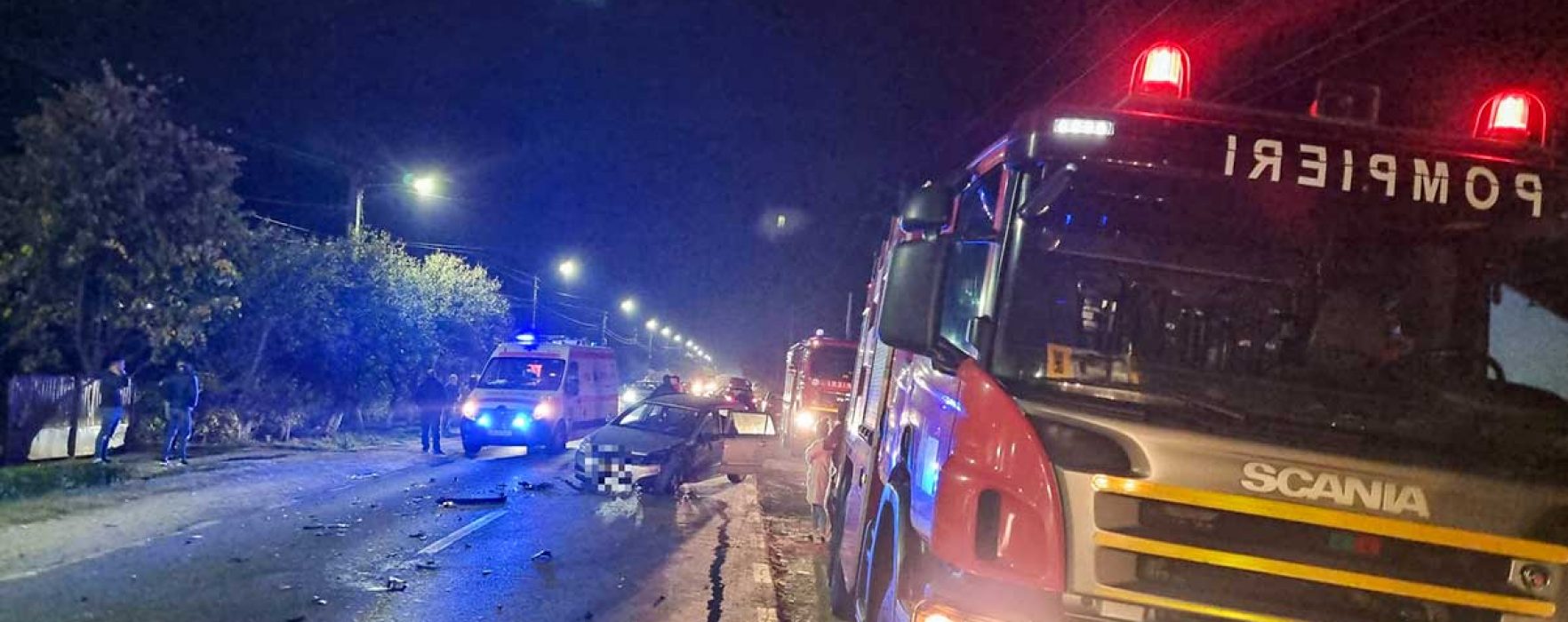 Dâmboviţa: Patru persoane rănite într-un accident pe DN 72A, în localitatea Măneşti