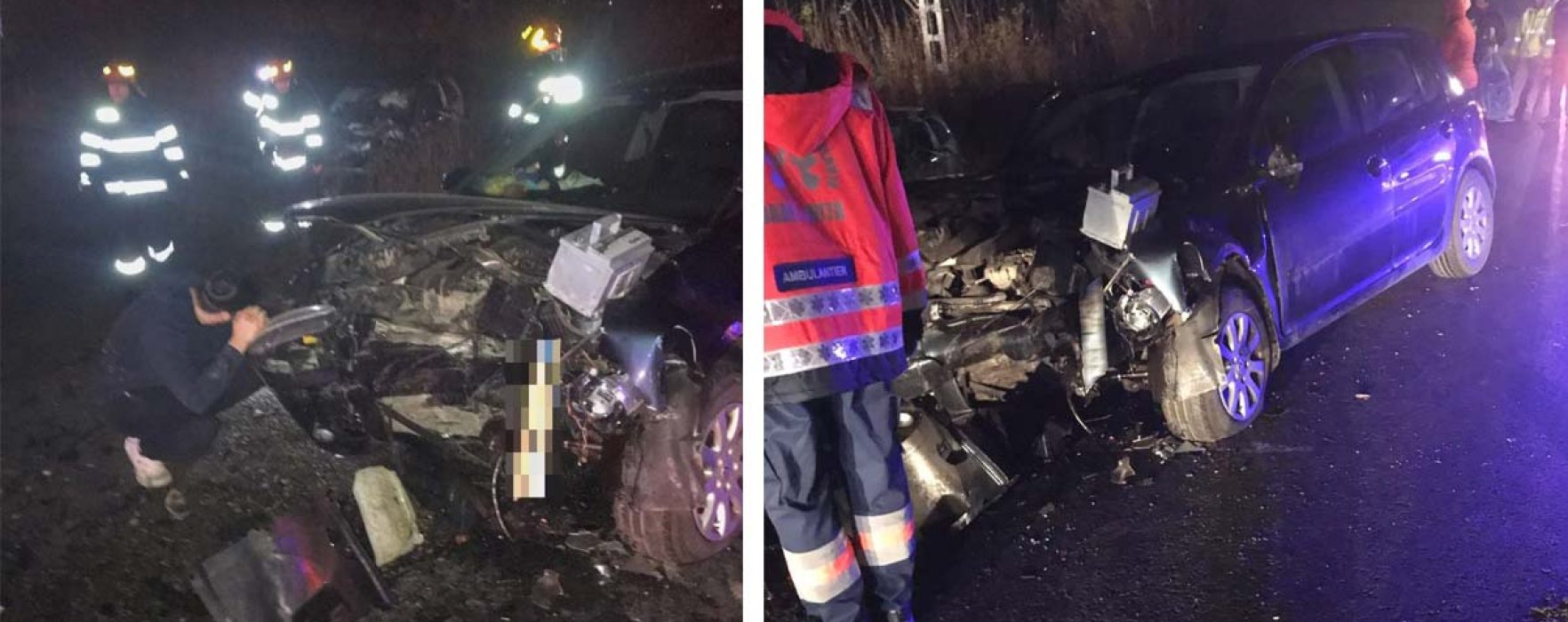 Dâmboviţa: O persoană a murit şi alte două sunt grav rănite într-un accident la Nisipuri