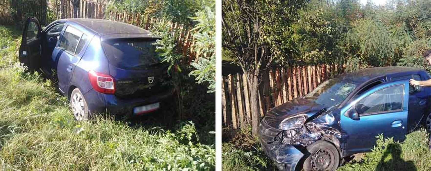 Dâmboviţa: Accident cu doi răniţi pe DN72A