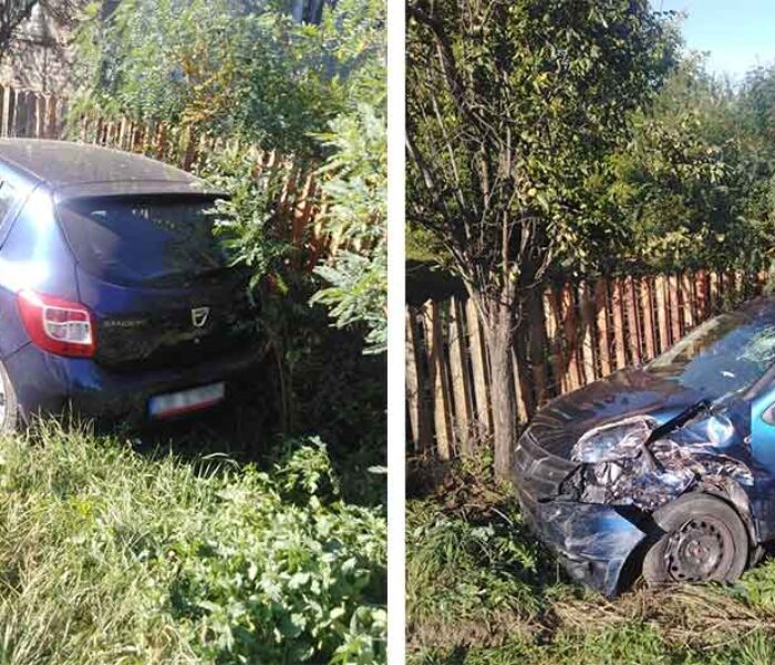 Dâmboviţa: Accident cu doi răniţi pe DN72A