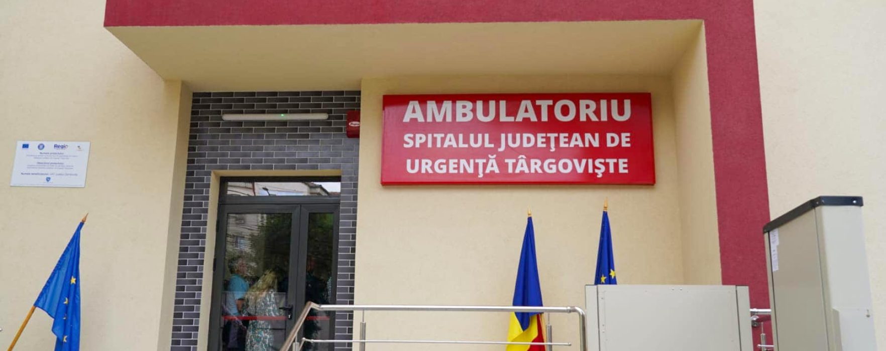 Ambulatoriu de specialitate al Spitalului Judeţean Târgovişte, inaugurat în prezenţa ministrului Sănătăţii