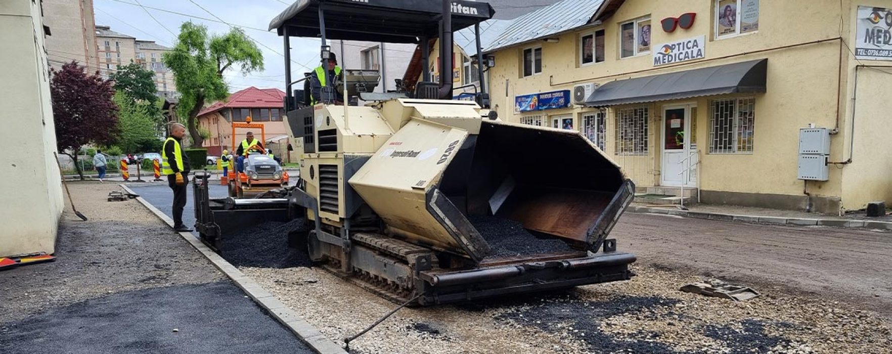 Târgovişte: Strada Udrişte Năsturel a intrat în reabilitare