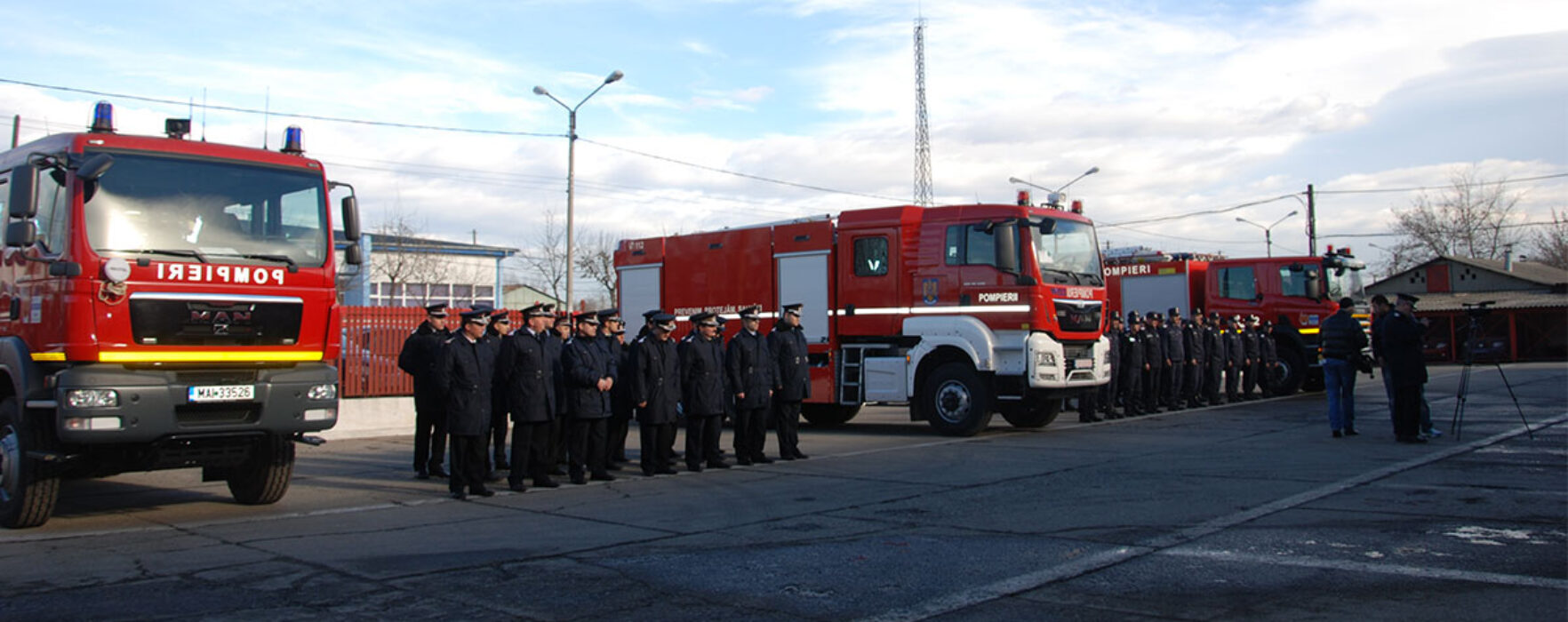 Autospecială nouă primită de ISU Dâmboviţa