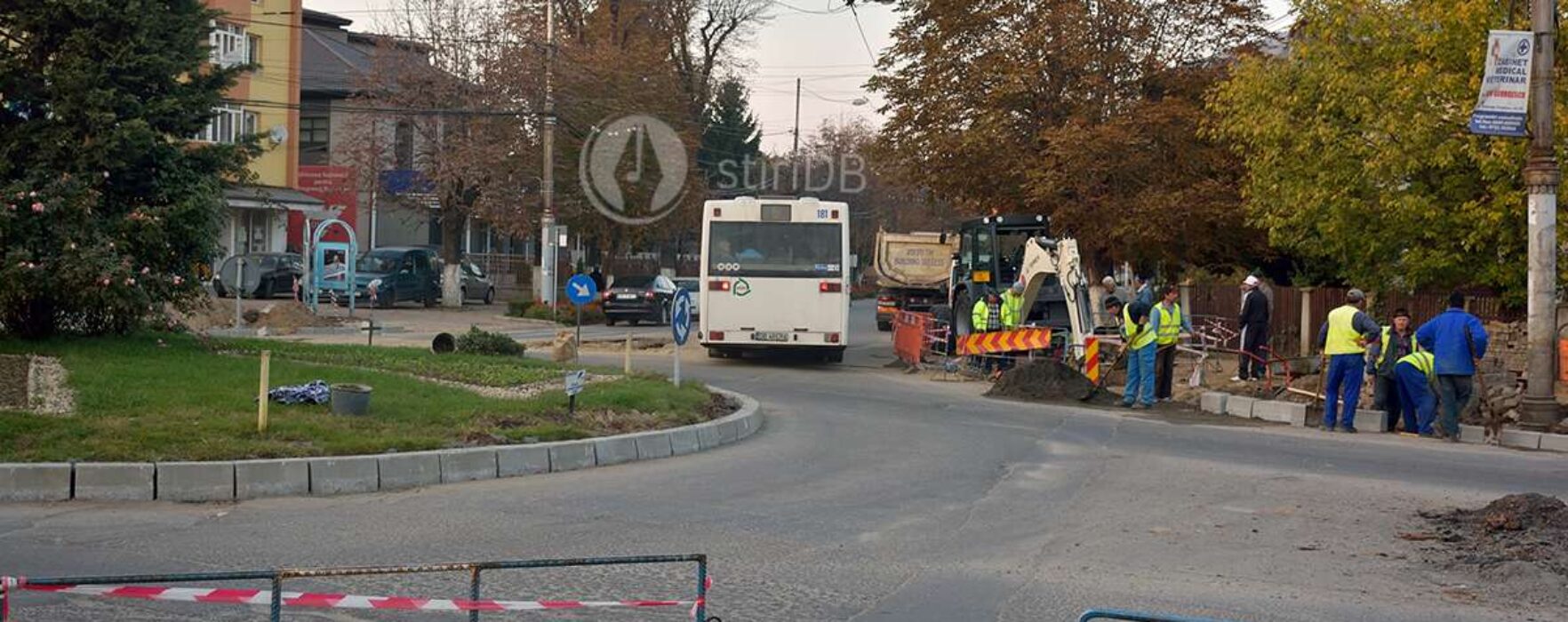 Târgovişte: Restricţii de circulaţie, se asfaltează în unele intersecţii