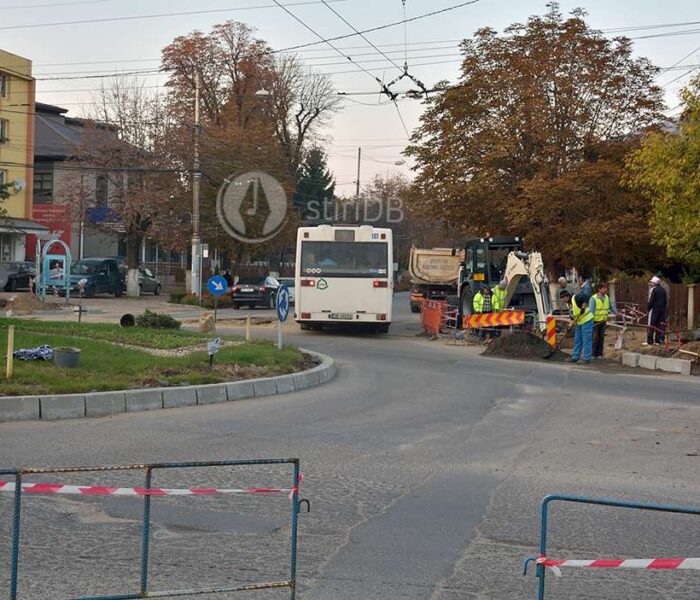 Târgovişte: Restricţii de circulaţie, se asfaltează în unele intersecţii