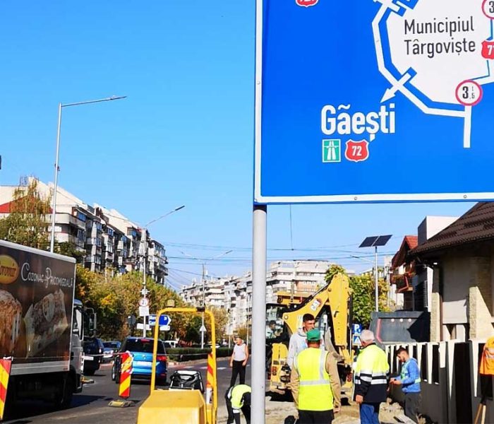 Târgovişte: Calea Bucureşti blocată la ieşirea din municipiu spre Bucureşti 2-4 noiembrie 2023