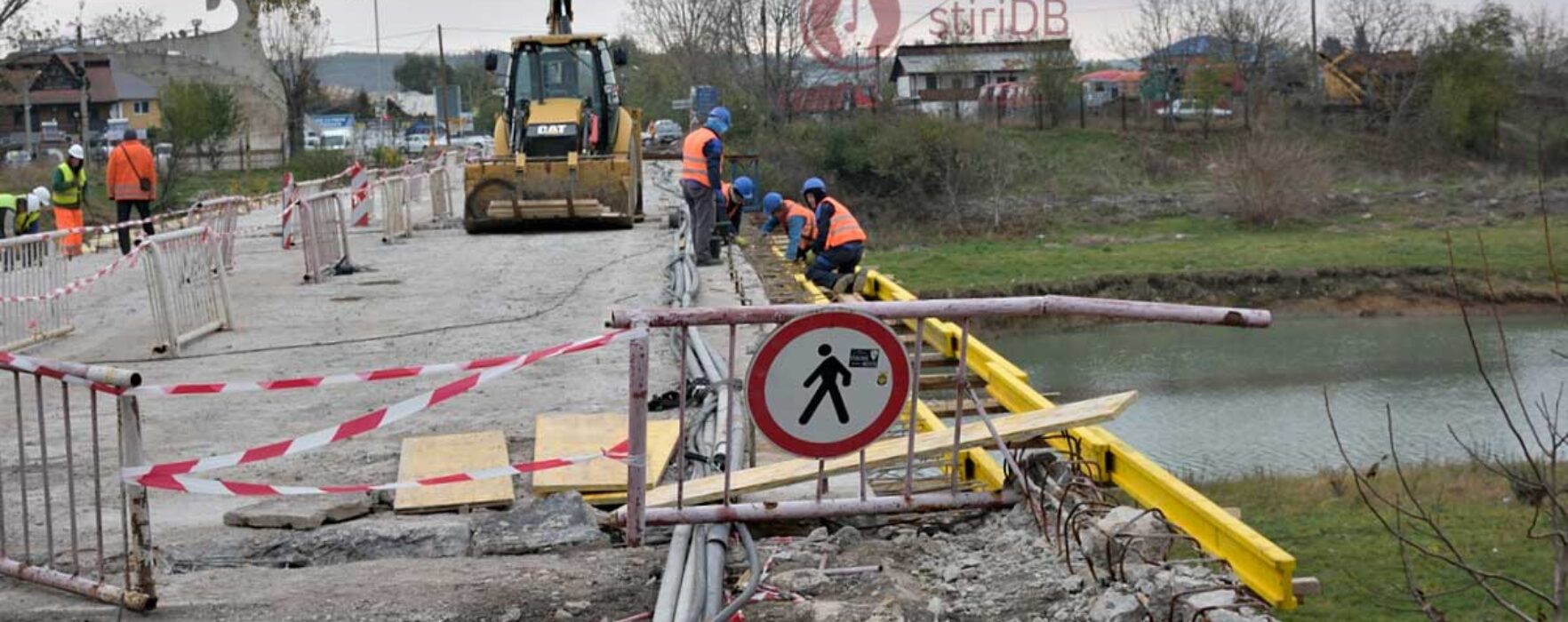 Primarul Târgoviştei anunţă că va rezilia contractul centurii şi va cere daune constructorului, dacă lucrările trenează