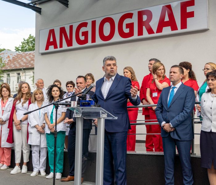 Dâmboviţa: Inaugurarea noii secţii de Cardiologie a Spitalului Judeţean Târgovişte, în prezenţa premierului Marcel Ciolacu