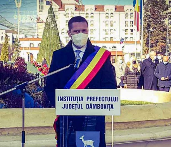 Corneliu Ştefan, preşedinte CJ Dâmboviţa: 1 Decembrie este ziua fiecăruia dintre noi!