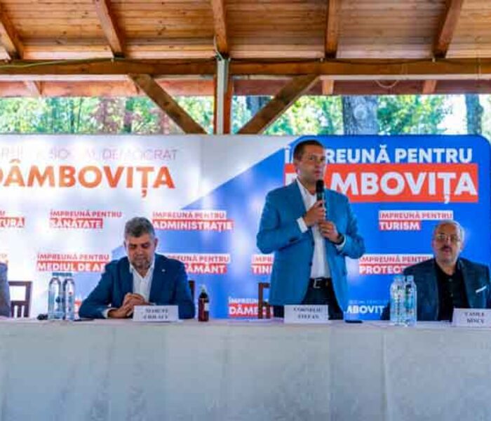 Ciolacu, la Târgovişte: Orban a folosit banii din fondul de rezervă ca să cumpere primari şi parlamentari