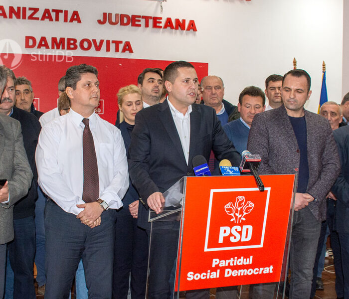 Deputatul Corneliu Ştefan: Candidez la preşedinţia PSD Dâmboviţa, Rovana Plumb trebuie să plece