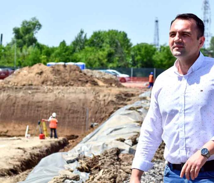 Târgovişte: Se lucrează la Dâmboviţa Mall