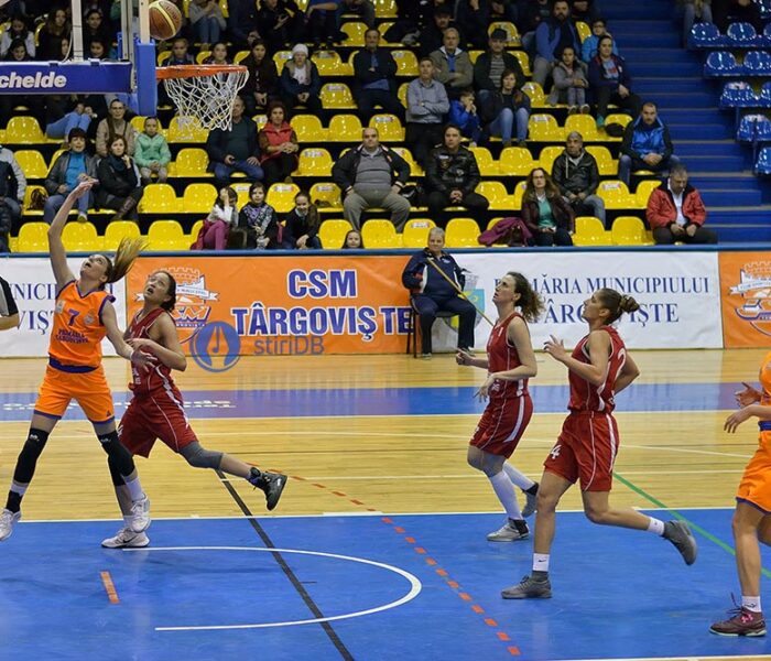 Baschet feminin: CSM Târgovişte a câştigat partida cu CSM Satu Mare, 61-55