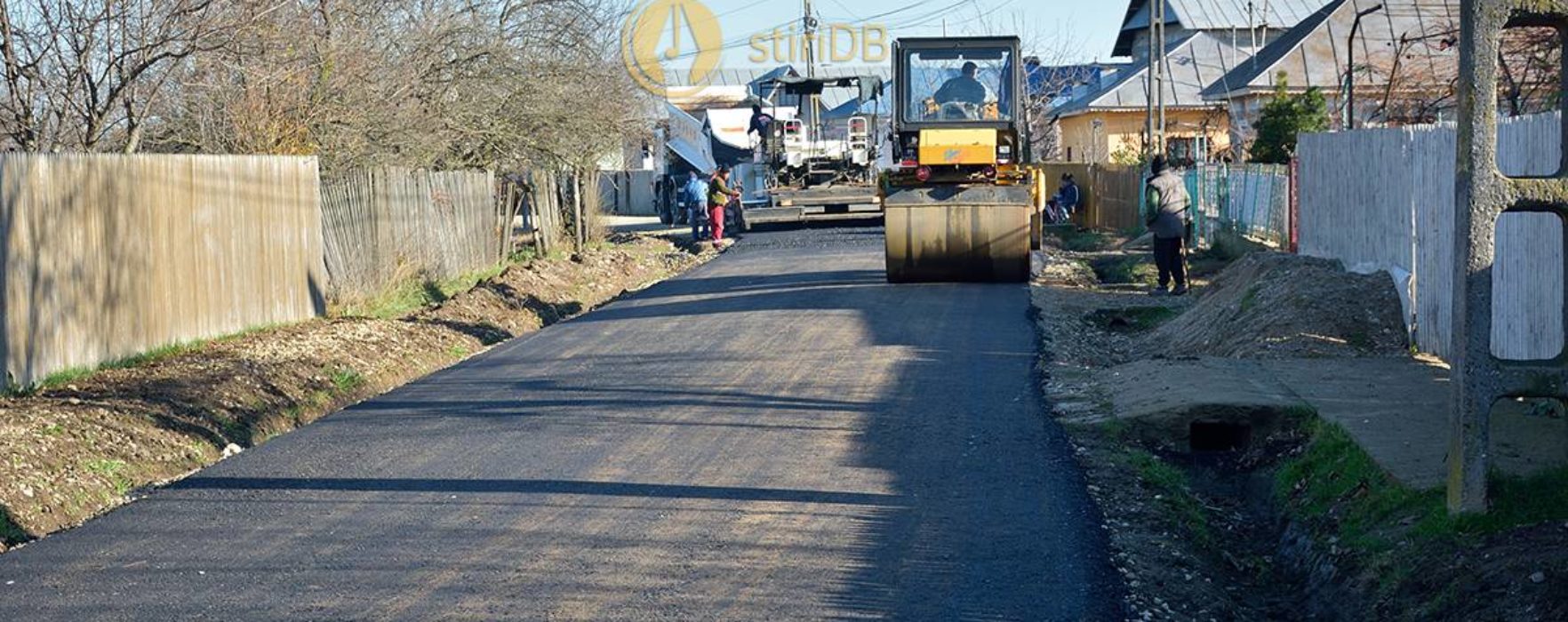 Dâmboviţa: Mai multe drumuri judeţene, pe o lungime de peste 60 km, vor fi reabilitate cu bani europeni