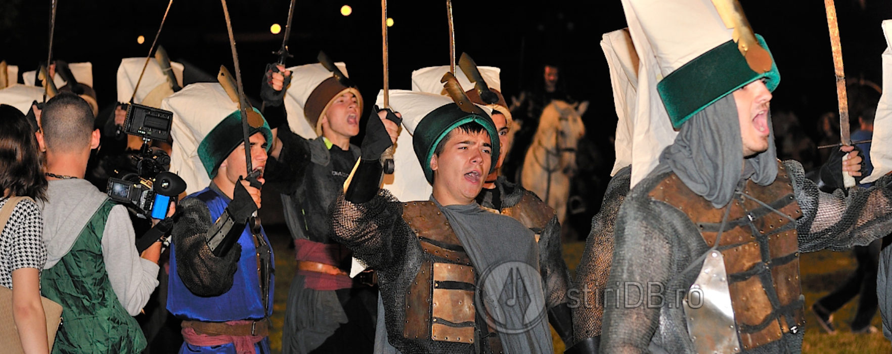 Paradă medievală la Târgovişte (foto)