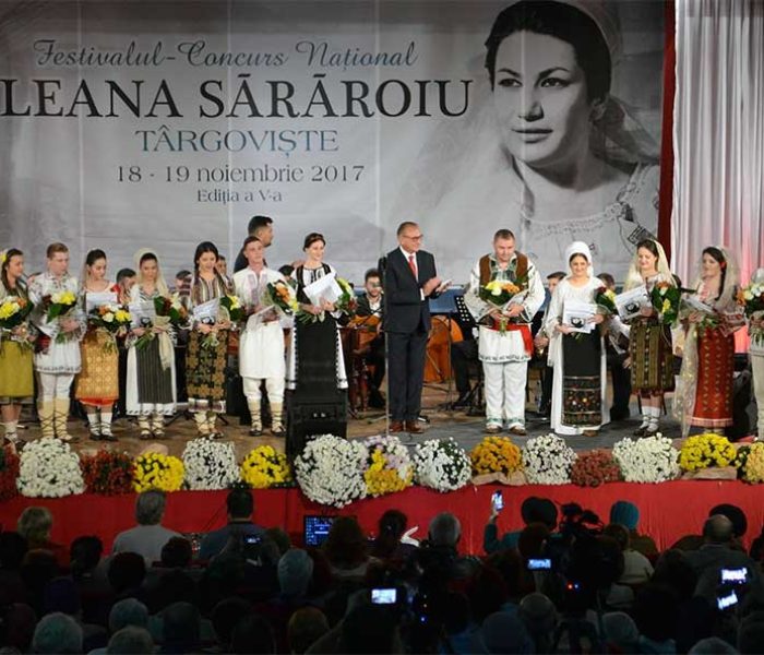 Târgovişte: Festivalul „Ileana Sărăroiu”, în perioada 23-24 noiembrie