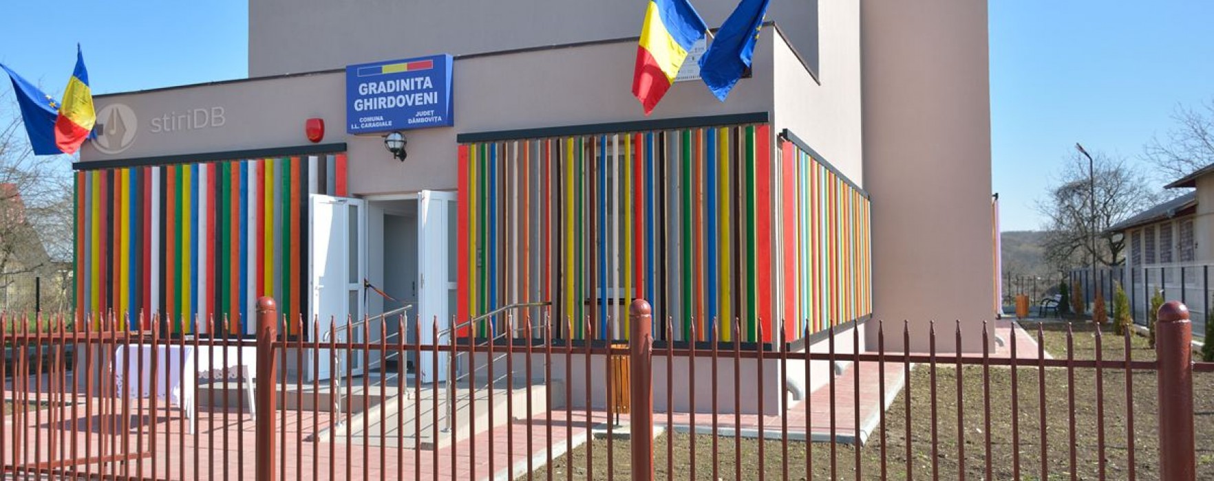 Dâmboviţa: Grădiniţă la Ghirdoveni, construită cu bani europeni