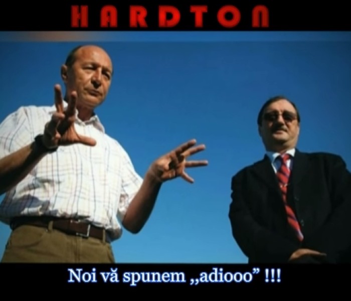 Viral anti-Băsescu, clip al trupei târgoviştene Hardton