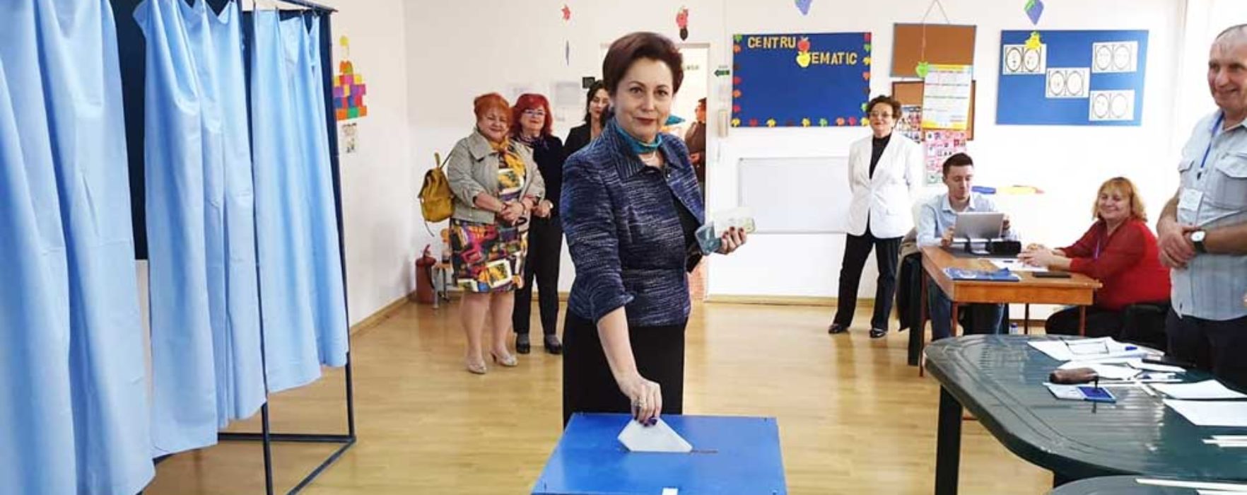 #prezidentiale2019 Carmen Holban (PSD): Am votat pentru o Românie unită