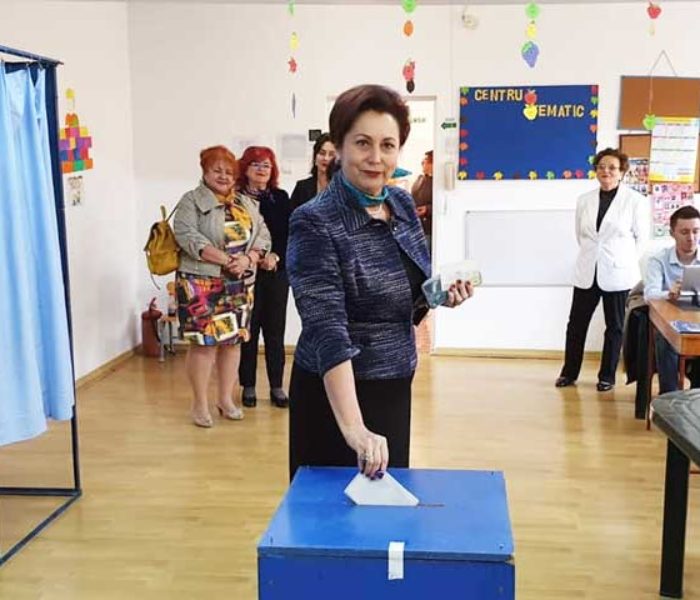 #prezidentiale2019 Carmen Holban (PSD): Am votat pentru o Românie unită