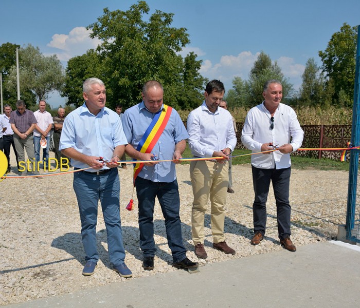 Dâmboviţa: Staţie de epurare inaugurată la Voineşti, în prezenţa preşedintelui AFM, Adrian Gearâp