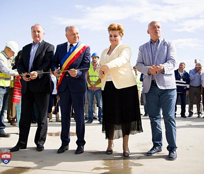 Staţia de epurare de la Titu, inaugurată în prezenţa ministrului Mediului, Graţiela Gavrilescu