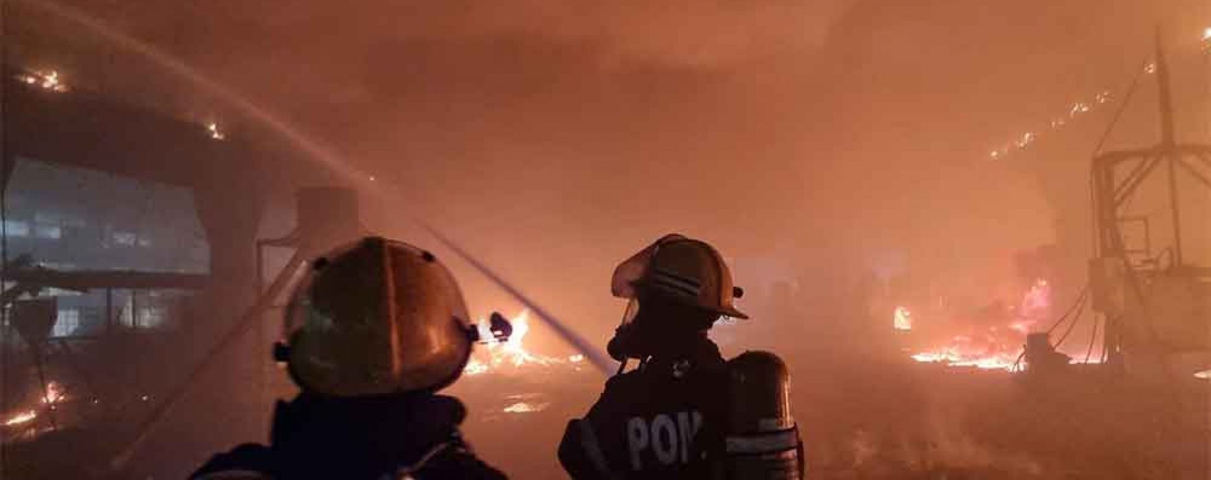 Dâmboviţa: Incendiu la o hală de producţie polistiren din Mija, a fost emis mesaj Ro-Alert