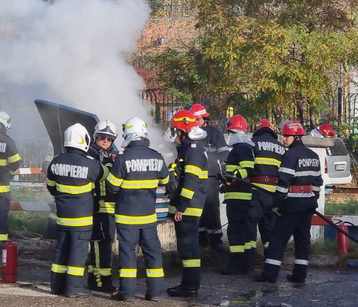 Alimentarea cu energie întreruptă pe platforma industrială Târgovişte din cauza unui incendiu