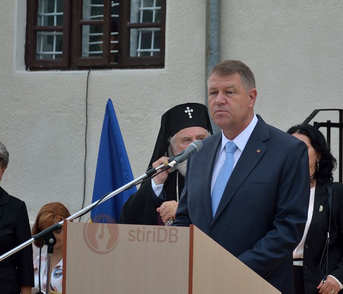 Discursul președintelui Iohannis la deschiderea anului școlar , Colegiul Economic ‘Ion Ghica’ Târgoviște