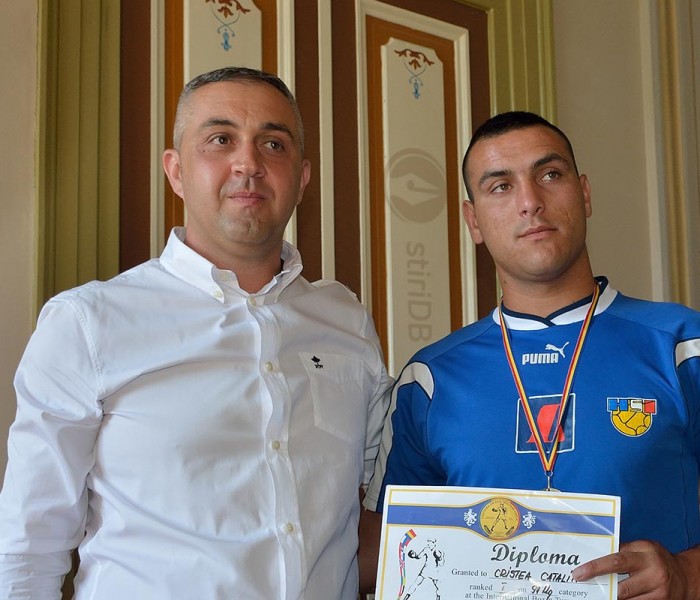 Cătălin Cristea  – campion al României la box la categoria 91 kg