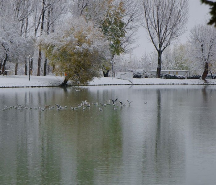 Moş Crăciun vine anul acesta, la Târgovişte, cu barca pe lacul Chindia