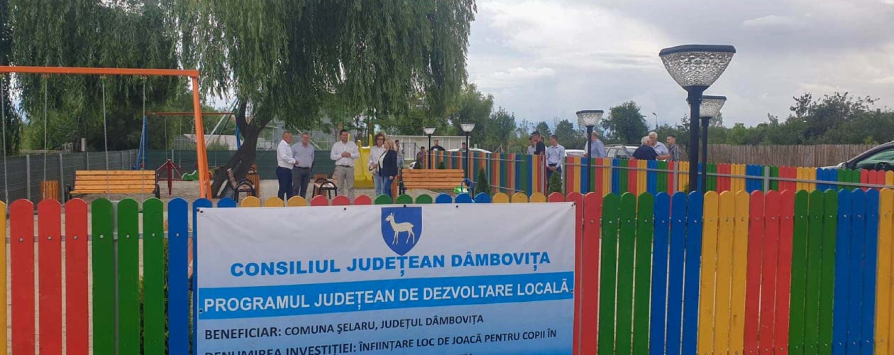 Dâmboviţa: Loc de joacă şi teren sportiv prin PJDL la Şelaru