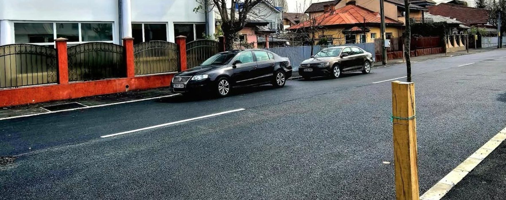 Târgovişte: Lucrări finalizate la strada IL Caragiale