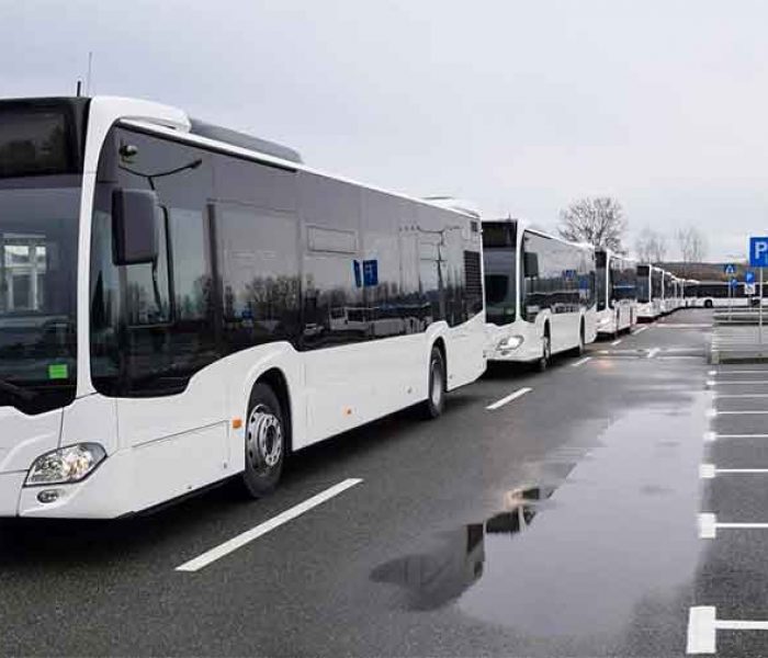 Târgovişte: Primul lot de autobuze tip hibrid pentru transportul public a ajuns în municipiu