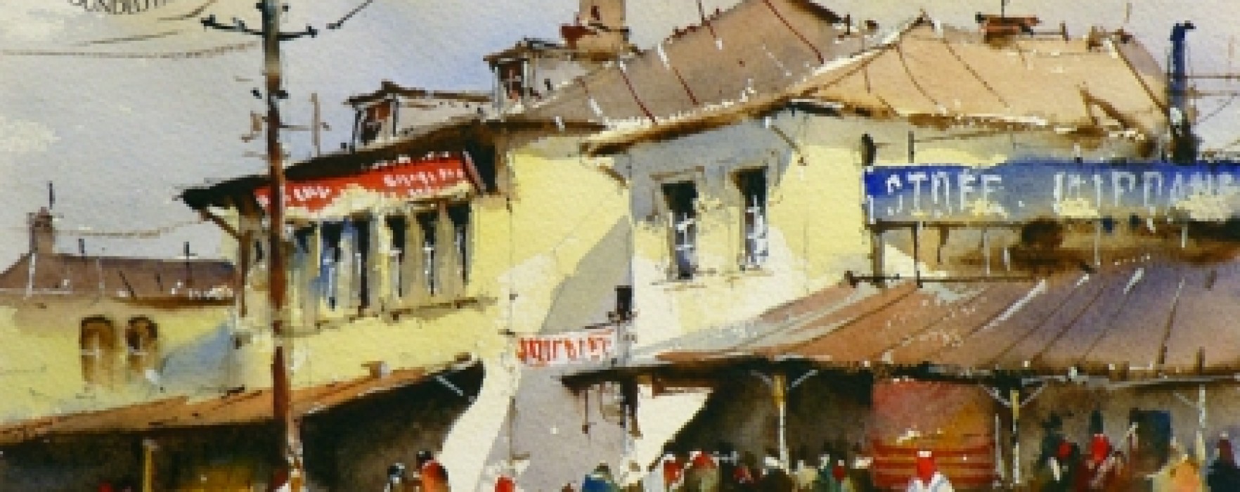 Târgoviştea de odinioară, tema expoziţiei artistului Corneliu Drăgan la Muzeul de Artă Târgovişte