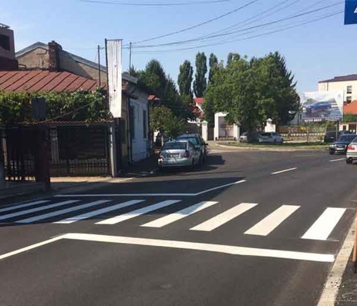 Târgovişte: S-au finalizat lucrările pe str. Mihai Bravu