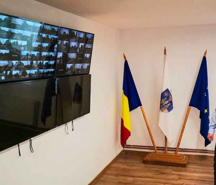 Târgovişte: 147 de camere de monitorizare video în spaţiul public