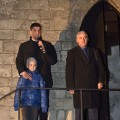 Moş Crăciun a venit la Târgovişte, coborând din Turnul Chindiei (foto)