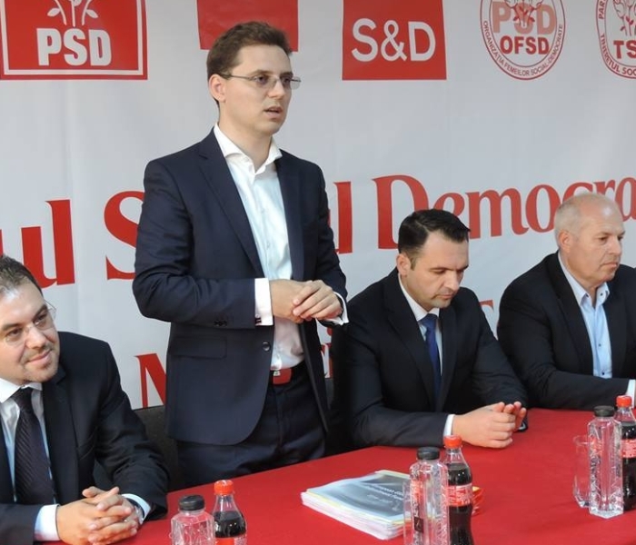 Victor Negrescu (PSD) şi-a deschis un birou de europarlamentar la Târgovişte