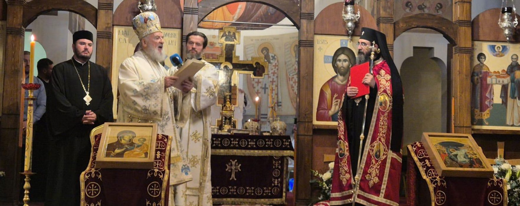 Arhiepiscopul Târgoviştei, Nifon, a participat la ceremoniile de instalare a primului episcop român al Irlandei şi Islandei