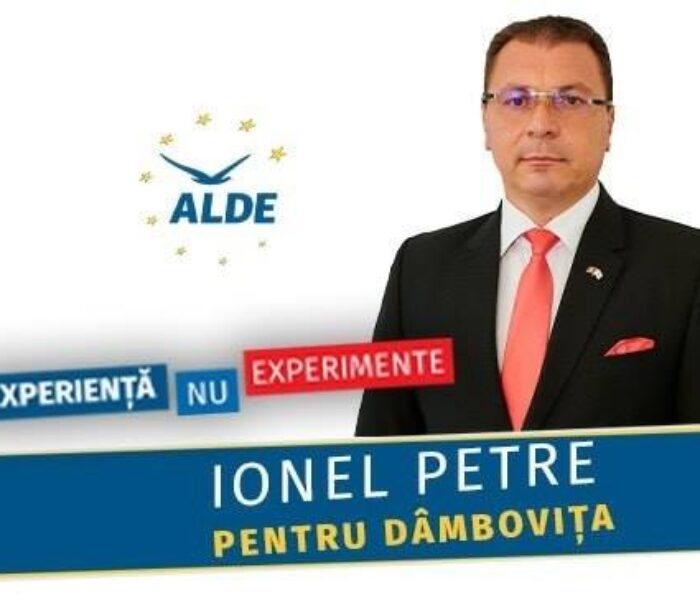 Locale2020 Ionel Petre, ALDE Dâmboviţa: Avem toate ingredientele unui județ de succes!