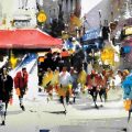 Târgovişte: Expoziţie de acuarelă a artistului Corneliu Drăgan-Târgoviște la Muzeul de Artă