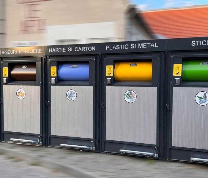 Târgovişte: 100 de platforme digitalizate de colectare selectivă a deşeurilor