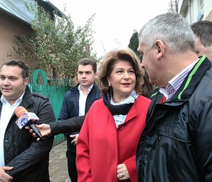 Ministrul Rovana Plumb a votat la Târgovişte