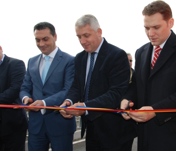 Podul peste Argeş de la Ioneşti, inaugurat de ministrul Dan Şova